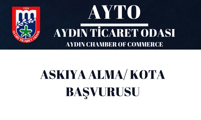 ASKIYA ALMA / KOTA BAŞVURUSU