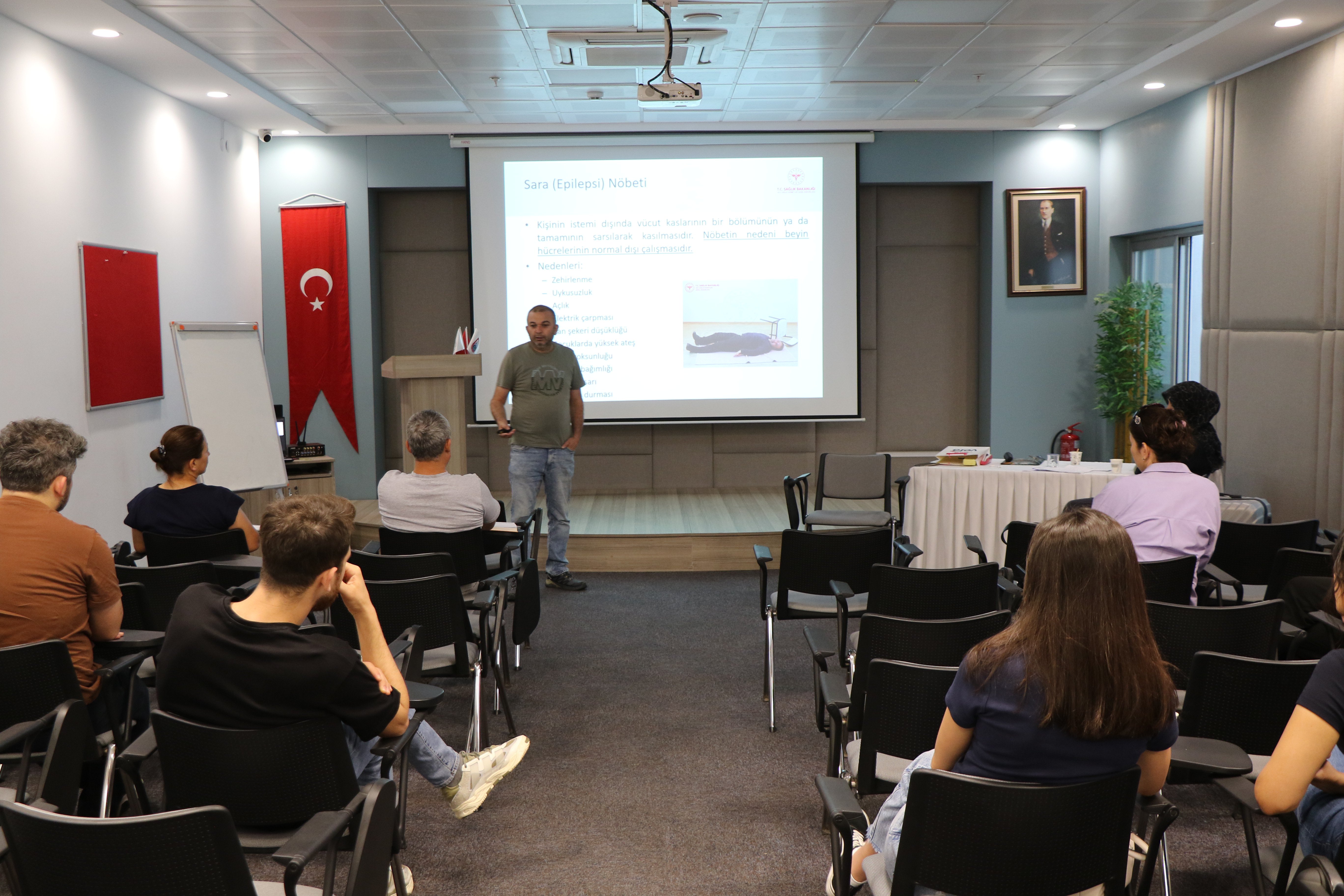 AYTO’da Temel İlk Yardım Eğitimi Düzenlendi