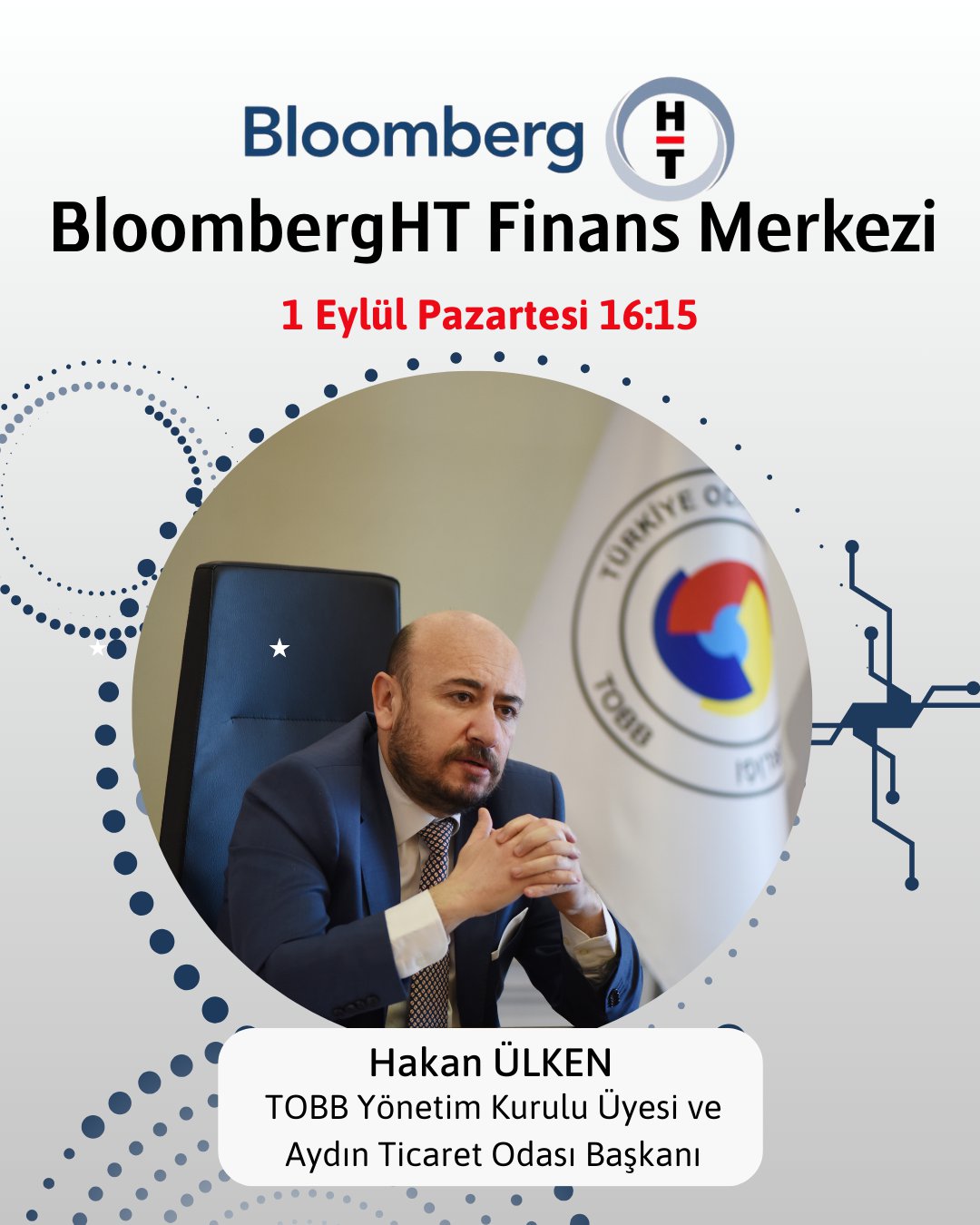Hakan Ülken Finans Merkezi Programına Konuk Oluyor
