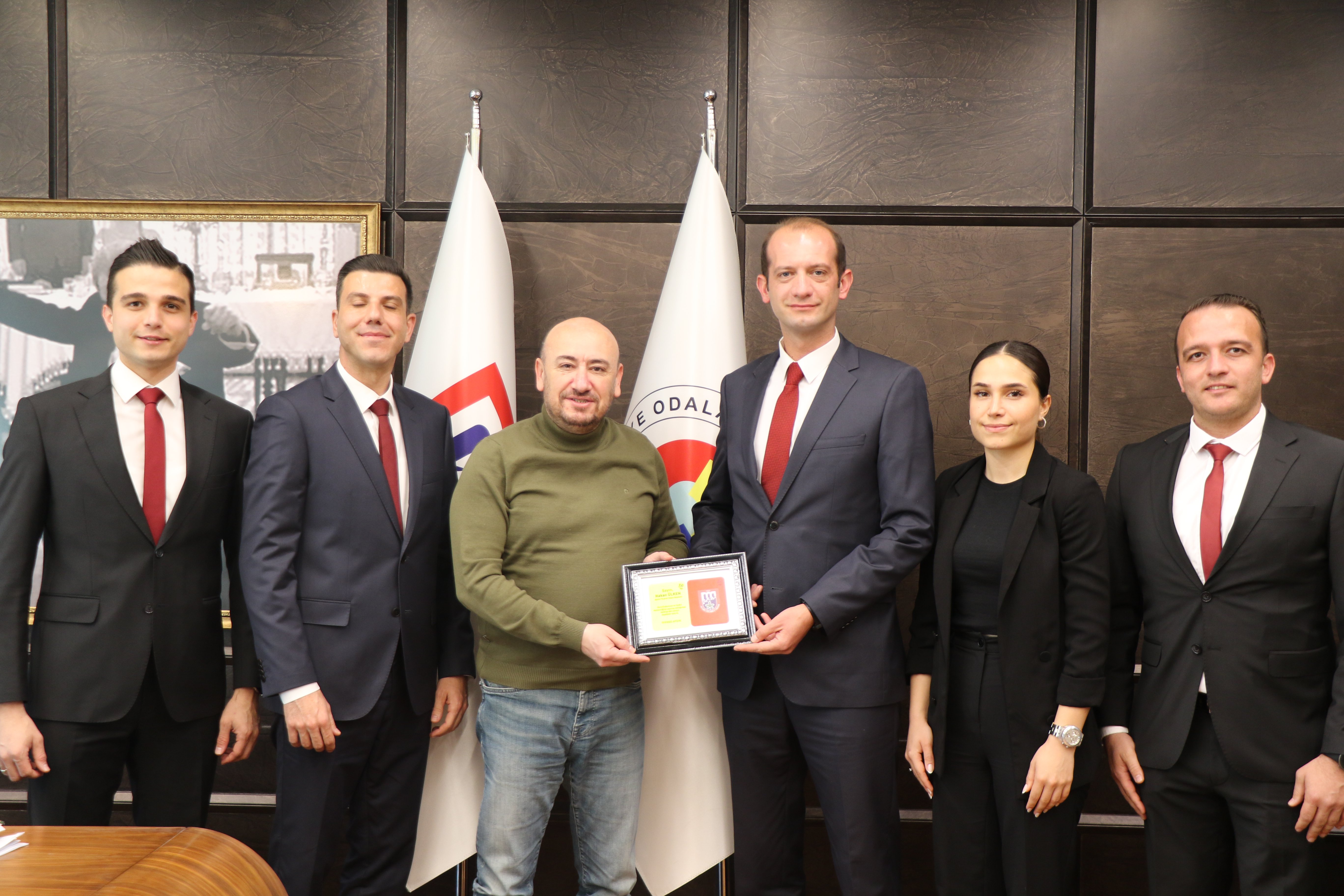 Türkiye Faal Futbol Hakemleri ve Gözlemcileri Derneği'nden AYTO'ya ziyaret