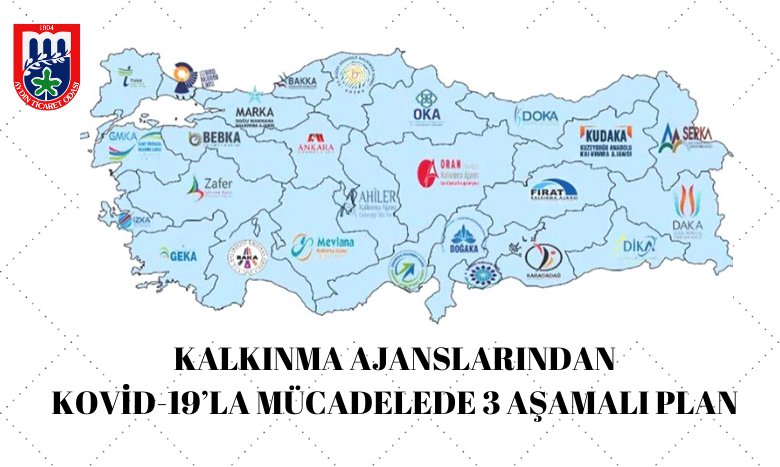 KALKINMA AJANSLARINDAN KOVİD-19’LA MÜCADELEDE 3 AŞAMALI PLAN