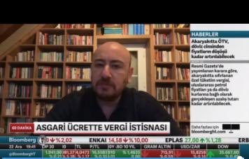 TOBB Yönetim Kurulu Üyesi ve Odamız Başkanı Hakan ÜLKEN, Bloomberght’de yayınlanan, Zeliha SARAÇ’ın sunduğu “60 Dakika” programına bağlanarak gündemdeki ekonomi konularına dair değerlendirmelerde bulundu.