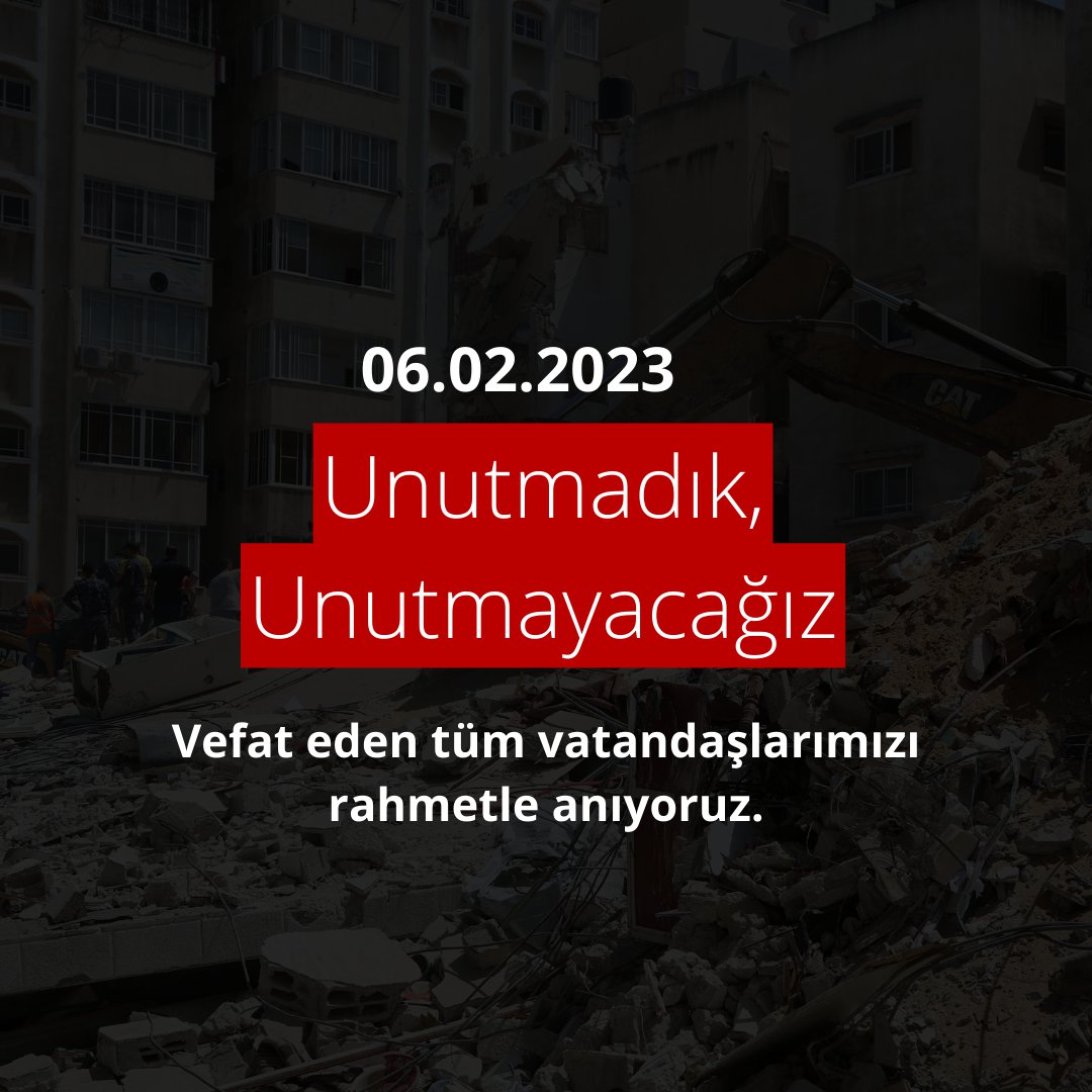 Unutmadık, Unutmayacağız