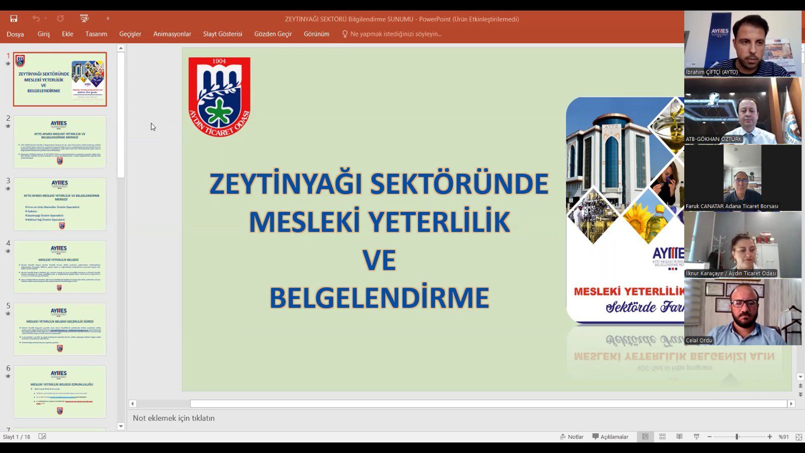 AYMES BİLGİLENDİRME TOPLANTILARI DEVAM EDİYOR