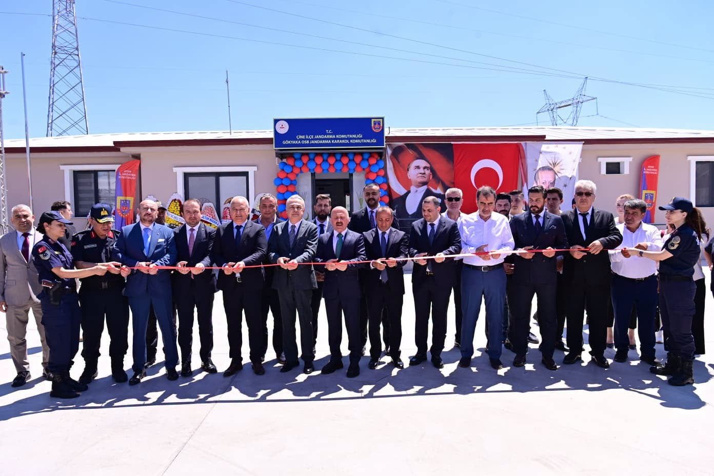 BAŞKAN ÜLKEN, ÇİNE OSB’DEKİ AÇILIŞ TÖRENİNE KATILDI