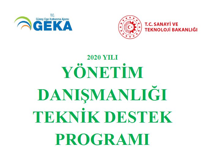 GEKA 2020 YÖNETİM DANIŞMANLIĞI TEKNİK DESTEK PROGRAMI