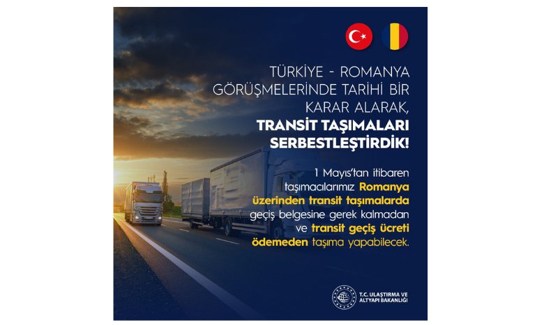 Romanya üzerinden transit taşımalar hakkında