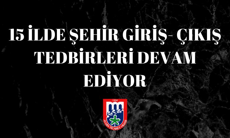 15 İLDE ŞEHİR GİRİŞ- ÇIKIŞ TEDBİRLERİ DEVAM EDİYOR