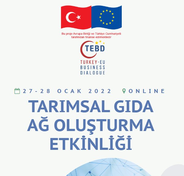 TEBD Tarımsal Gıda Ağ Oluşturma Etkinliği