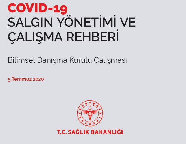 COVID-19 SALGIN YÖNETİMİ VE ÇALIŞMA REHBERİ’NE EKLENEN İŞYERİ TEDBİRLERİ