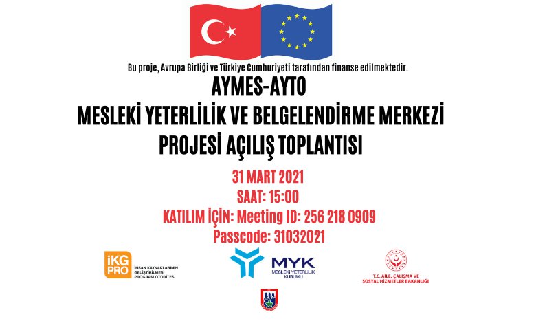 VOC-TEST PROJE AÇILIŞ TOPLANTISI