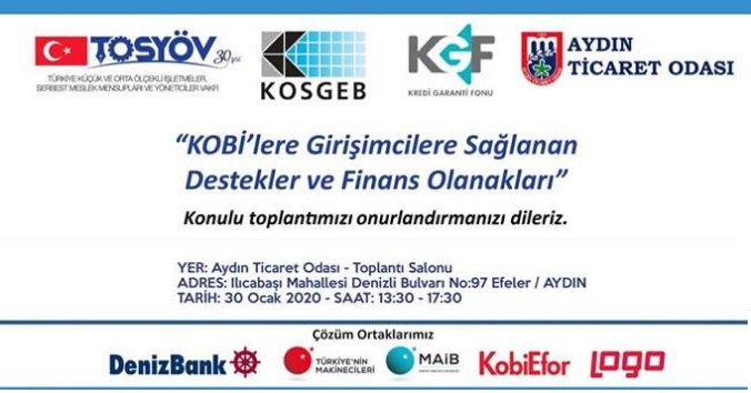 KOBİ’lere Girişimcilere Sağlanan Destekler ve Finans Olanakları