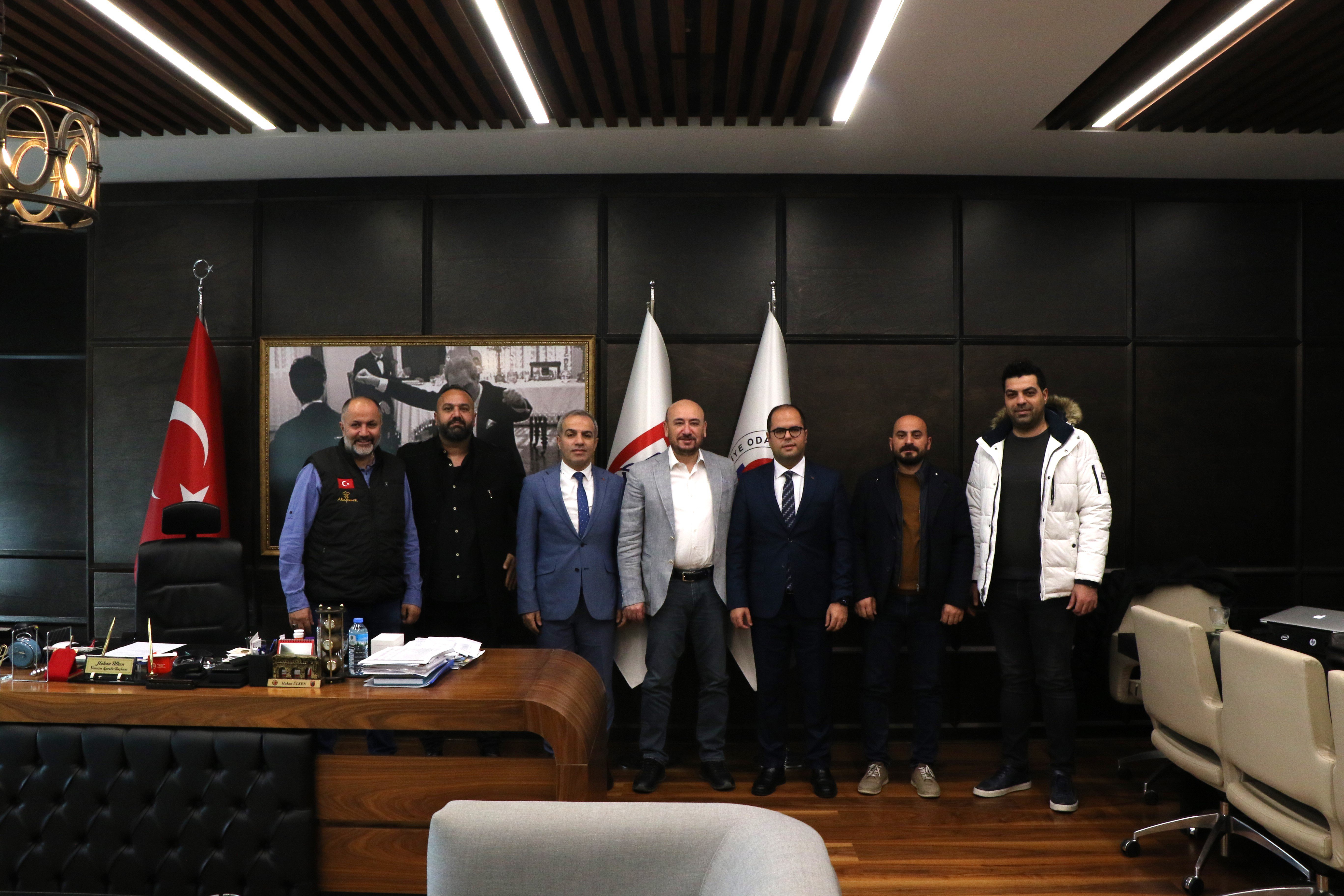 Anadolu Aslanları İş Adamları Derneği 'nden AYTO'ya ziyaret