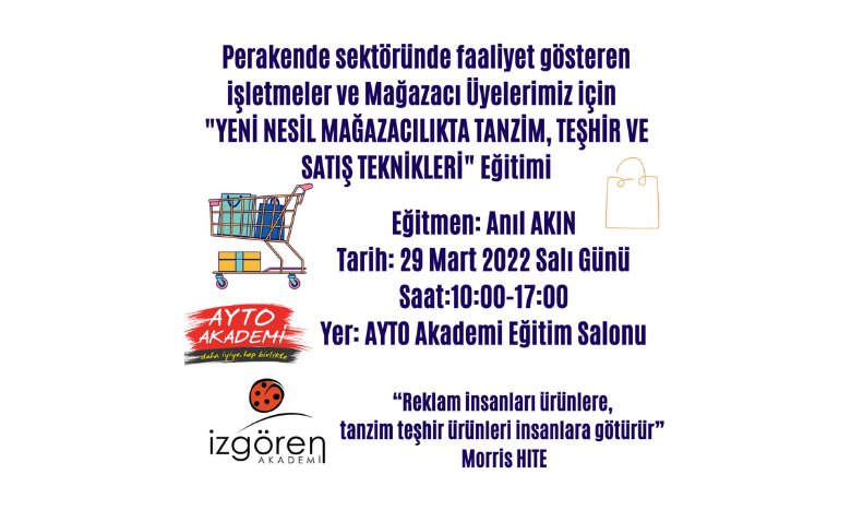 AYTO AKADEMİ 2022 YILI EĞİTİMLERİ İZGÖREN AKADEMİYLE BAŞLIYOR!