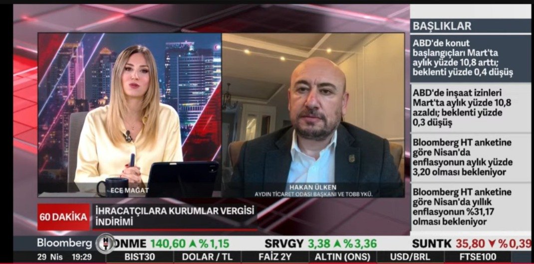 BAŞKAN ÜLKEN, EKONOMİ GÜNDEMİNİ DEĞERLENDİRDİ