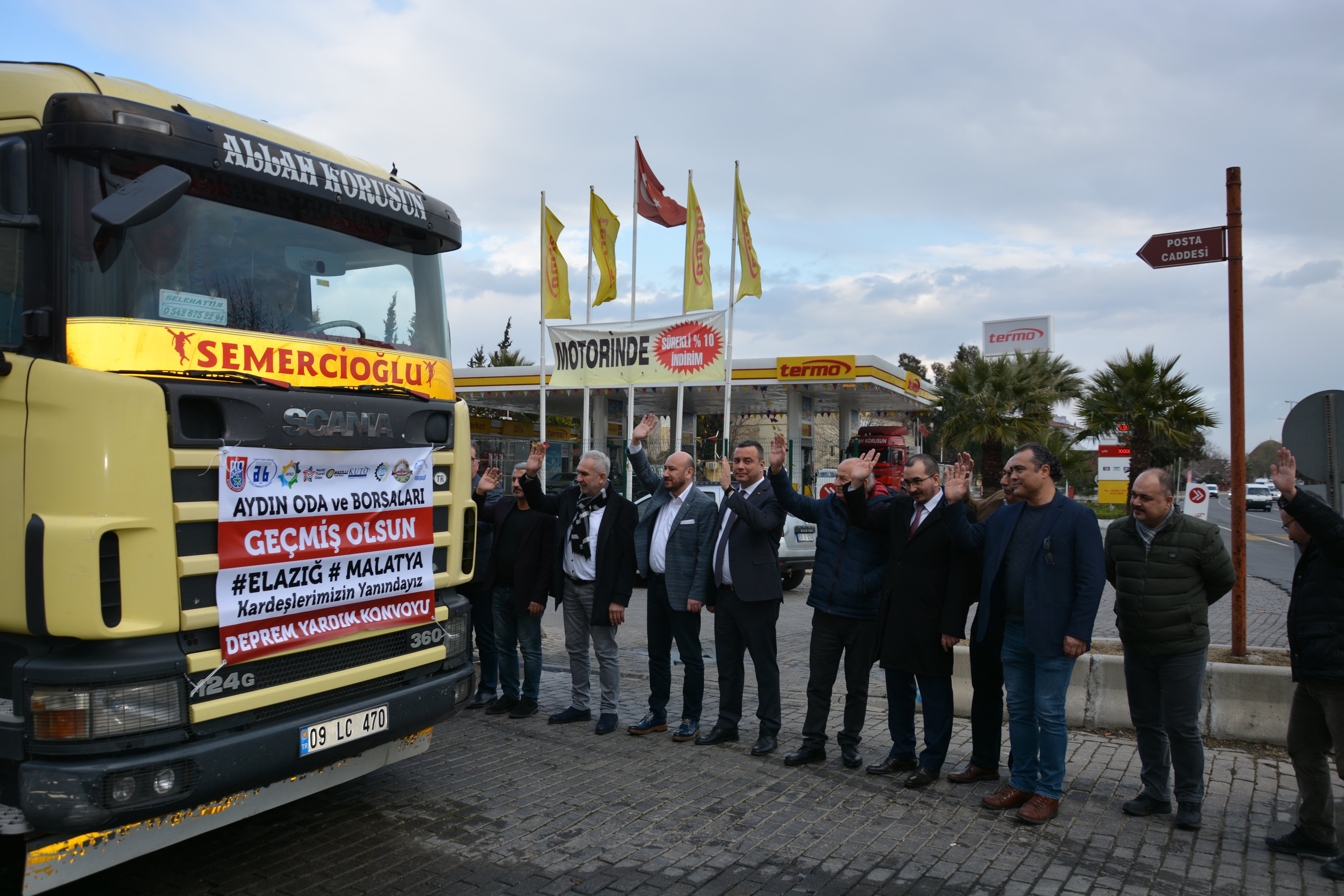 Aydın'daki Oda ve Borsalar Elazığ ve Malatya için Tek Yürek