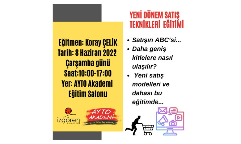 AYTO AKADEMİYLE YENİ DÖNEM SATIŞ TEKNİKLERİ EĞİTİMİ