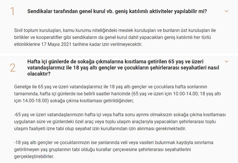 81 İL VALİLİĞİNE KISMİ KAPANMA GENELGESİ HAKKINDA SIKÇA SORULAN SORULAR VE CEVAPLARI