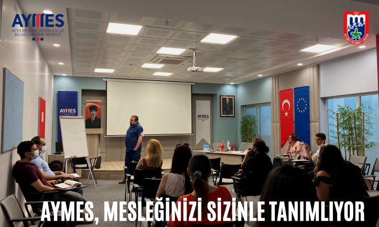 AYMES, MESLEĞİNİZİ SİZİNLE TANIMLIYOR