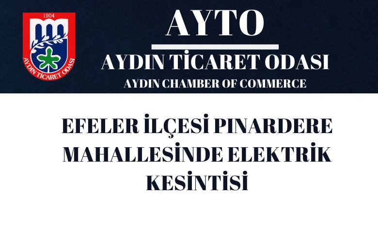 EFELER İLÇESİ PINARDERE MAHALLESİ ELEKTRİK KESİNTİSİ