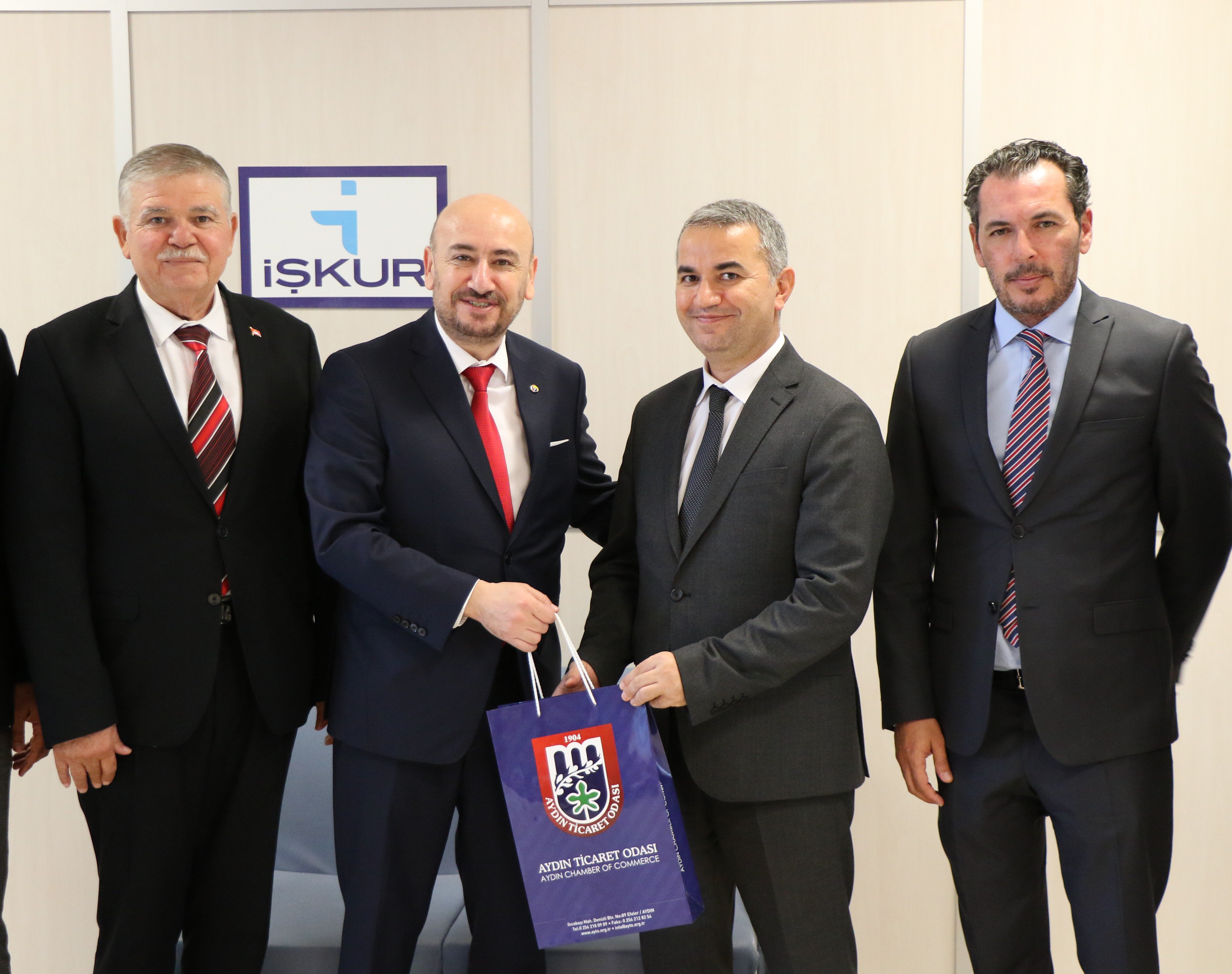 AYTO’dan İŞKUR İl Müdürü Abdulkadir Soylu’ya Ziyaret