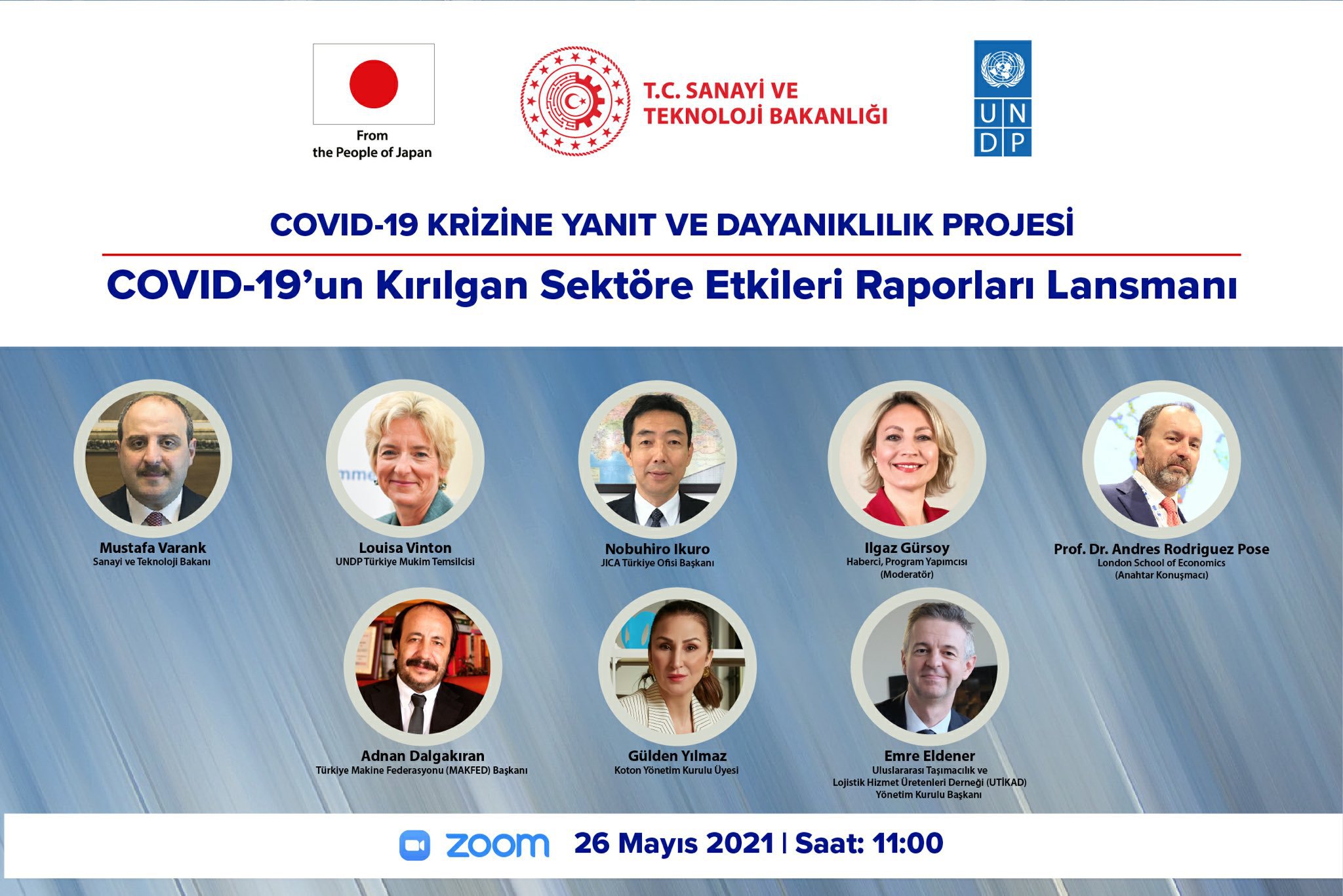 COVID-19’un Kırılgan Sektöre Etkileri Raporları Tanıtım Toplantısı