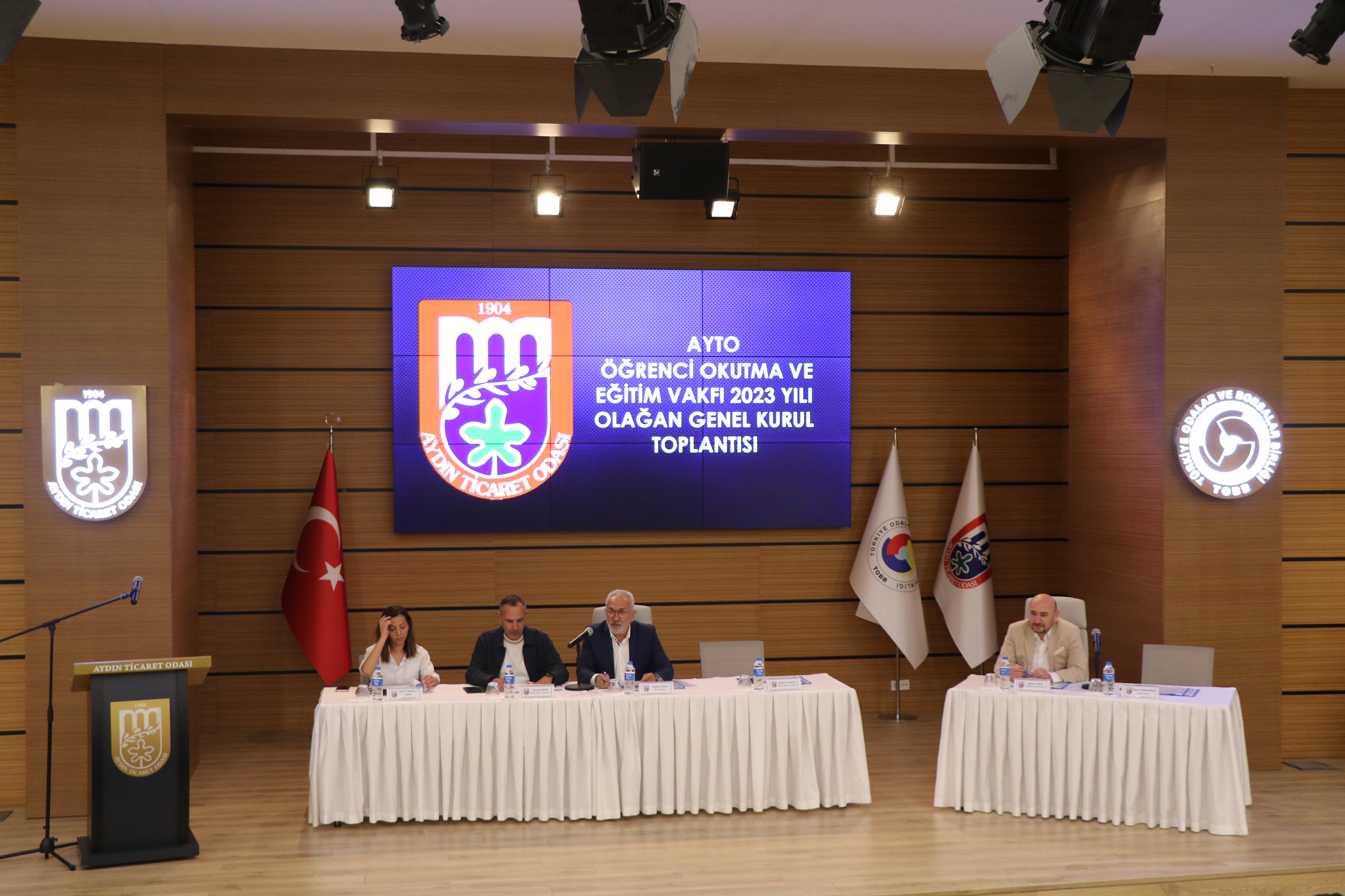 AYDIN TİCARET ODASI ÖĞRENCİ OKUTMA VE EĞİTİM VAKFI 2023 YILI OLAĞAN GENEL KURUL TOPLANTISI