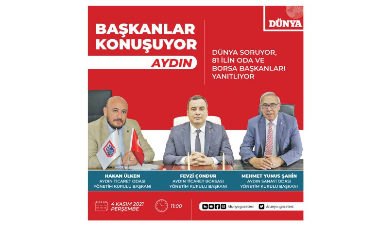 TOBB Yönetim Kurulu Üyesi ve Odamız Başkanı Hakan ÜLKEN, Dünya Gazetesi Başkanlar Konuşuyor Programı'nda