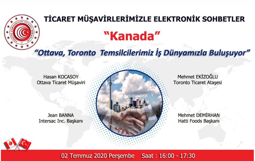 TİCARET MÜŞAVİRLERİYLE ELEKTRONİK SOHBETLER- ABD VE KANADA