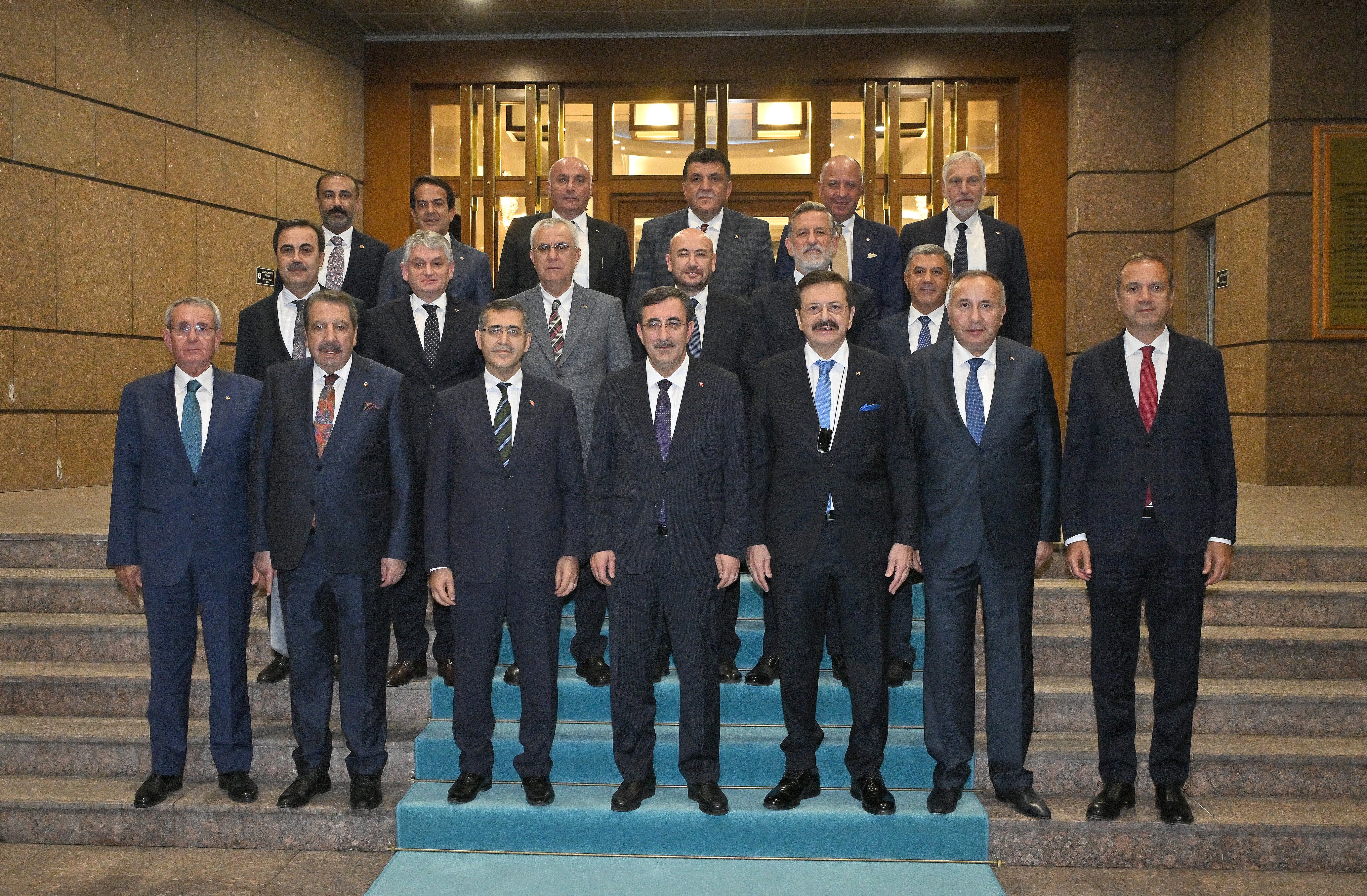 Ülken, Türkiye Odalar ve Borsalar Birliği Yönetim Kurulu İstişare Toplantısı'nda