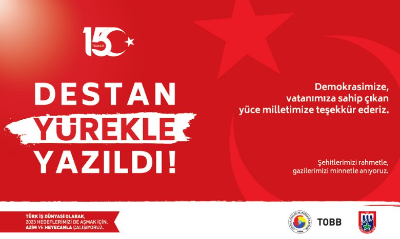 15 Temmuz Demokrasi ve Milli Birlik Günü