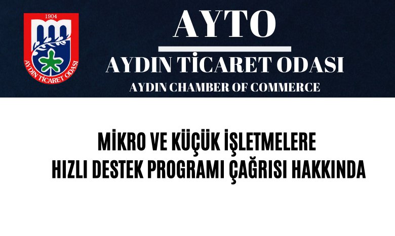 MİKRO VE KÜÇÜK İŞLETMELERE HIZLI DESTEK PROGRAMI ÇAĞRISI HAKKINDA