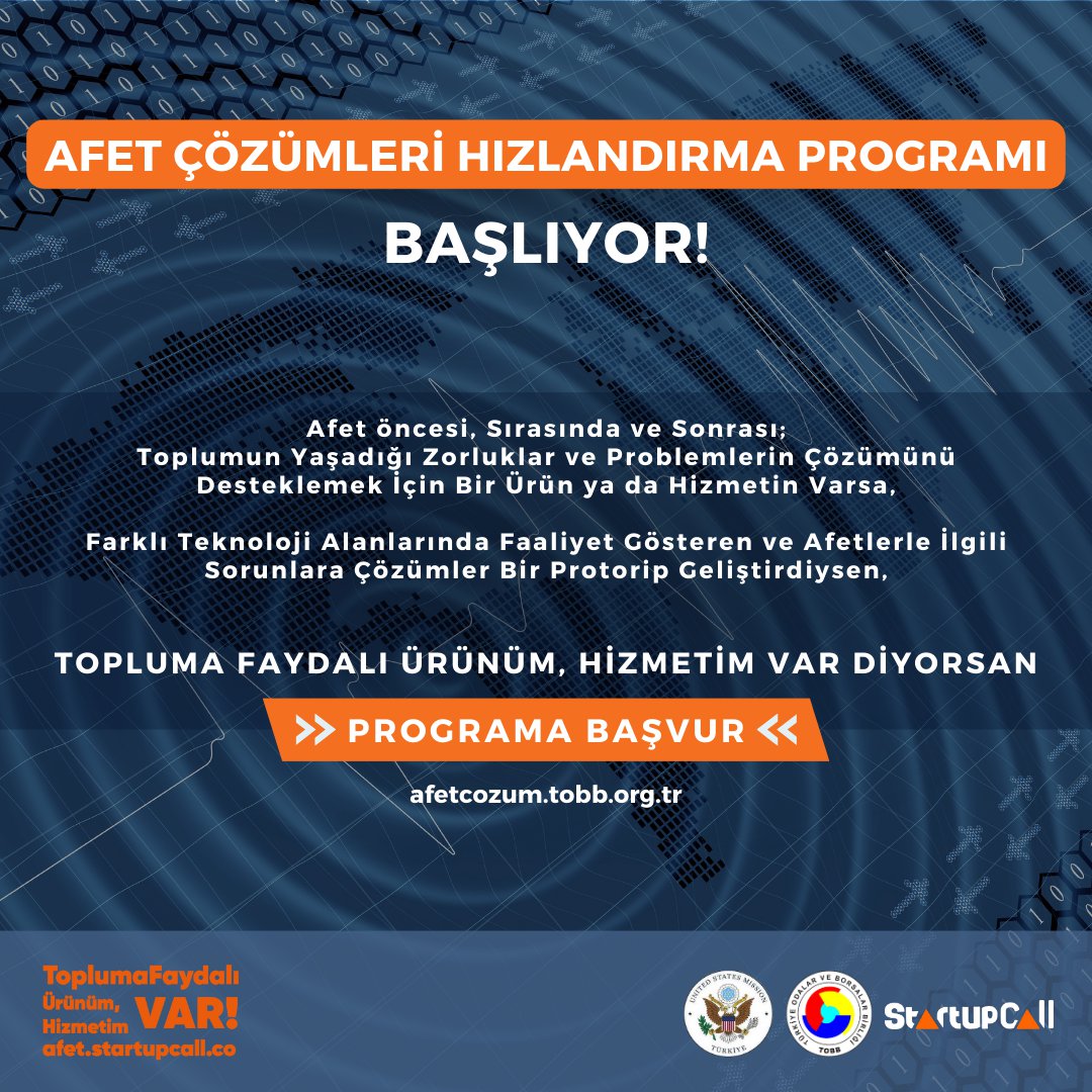 AFET ÇÖZÜMLERİ HIZLANDIRMA PROGRAMI