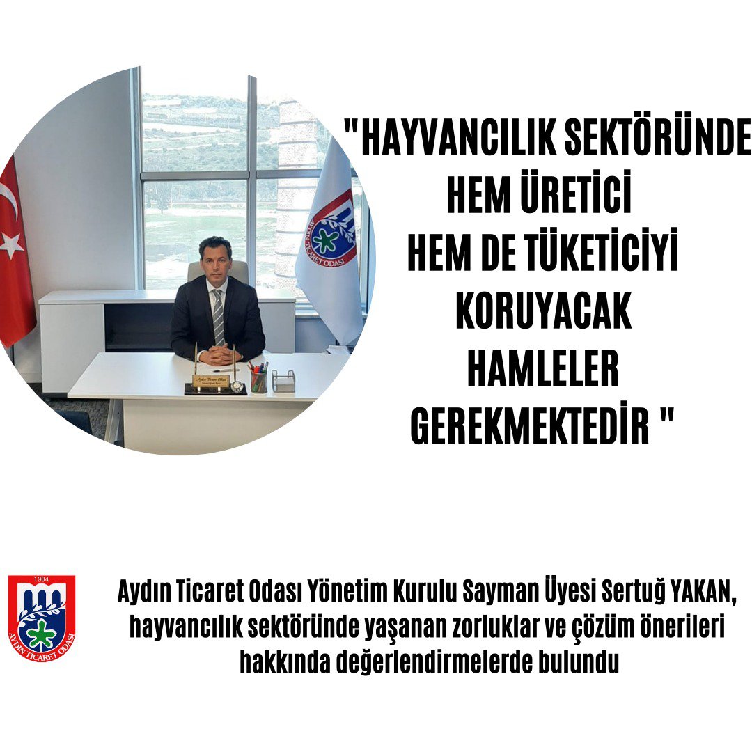 HAYVANCILIK SEKTÖRÜNDE HEM ÜRETİCİ HEM DE TÜKETİCİYİ KORUYACAK HAMLELER GEREKMEKTEDİR