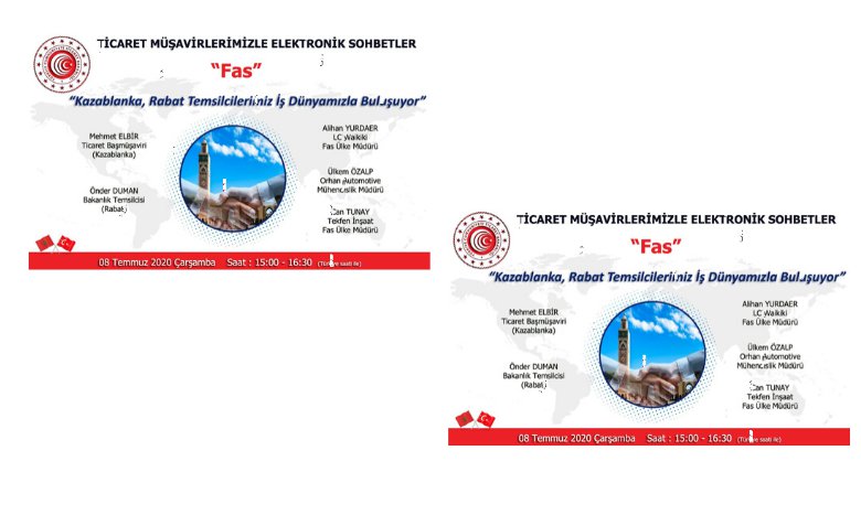 TİCARET MÜŞAVİRLERİMİZLE ELEKTRONİK SOHBETLER- FAS VE CEZAYİR