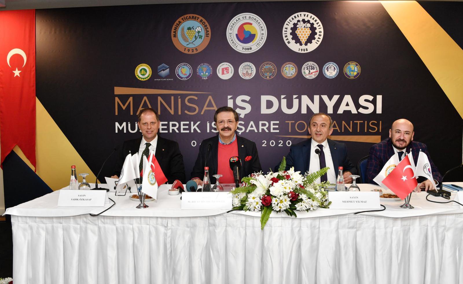 ÜLKEN, MANİSA İŞ DÜNYASI MÜŞTEREK İSTİŞARE TOPLANTISI’NDA