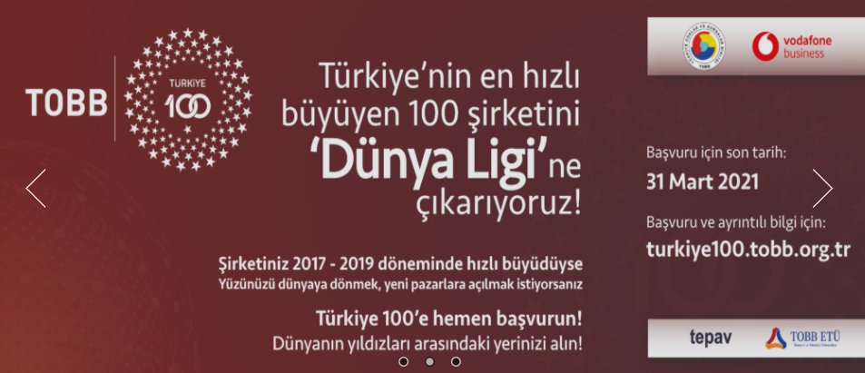 TOBB TÜRKİYE 100